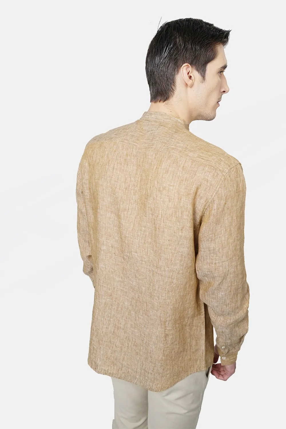 Slim Fit Linen Shirt