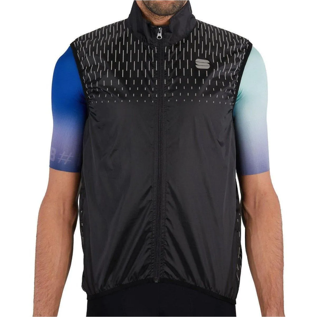 Sportful Reflex Mens Cycling Gilet - Black