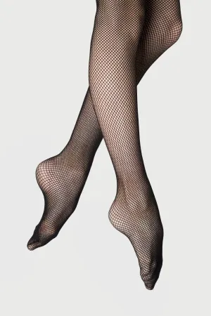 T0200 - Bloch Traditional Fishnet Footed Womens Tights