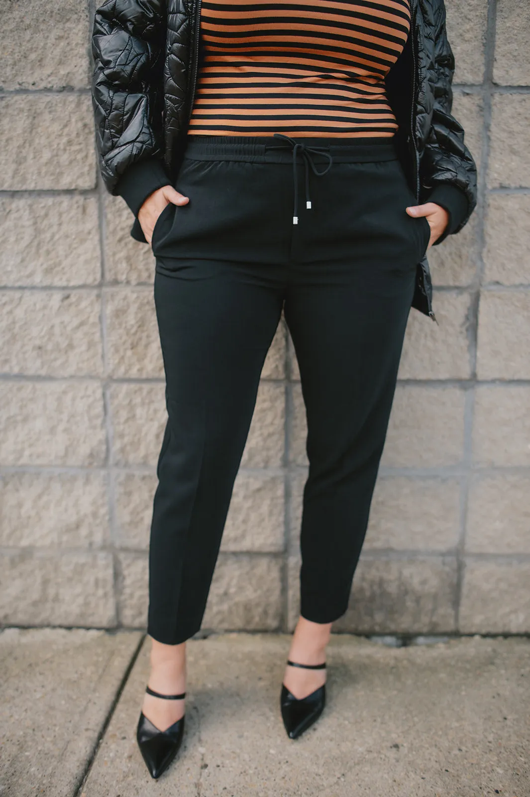 The Adian Pull On Pant by InWear - Black