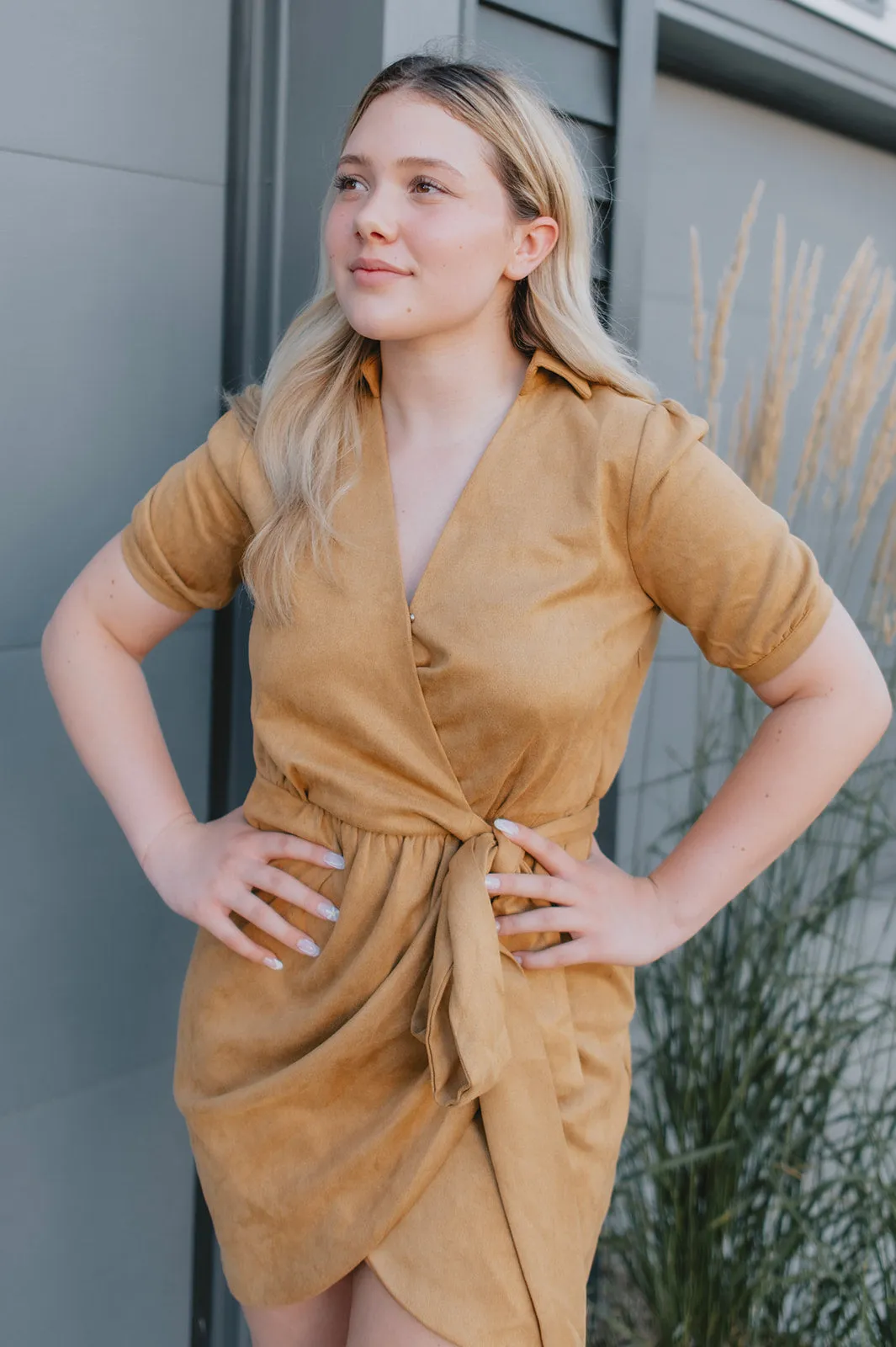 The Alison Dress - Camel