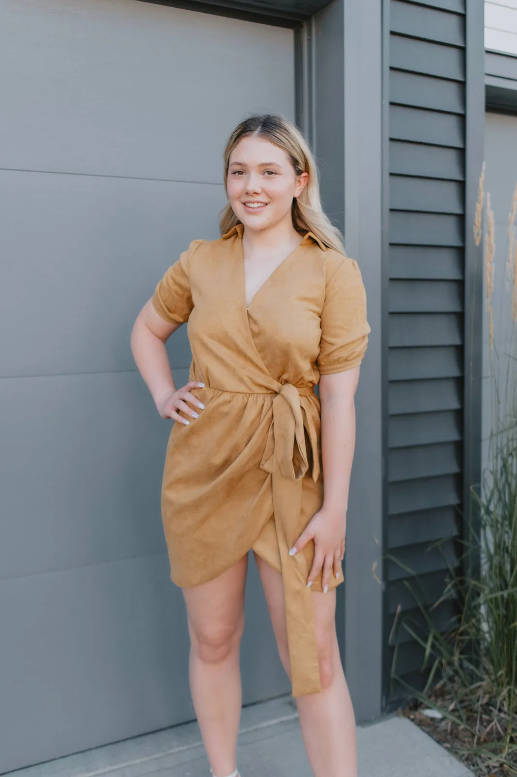 The Alison Dress - Camel