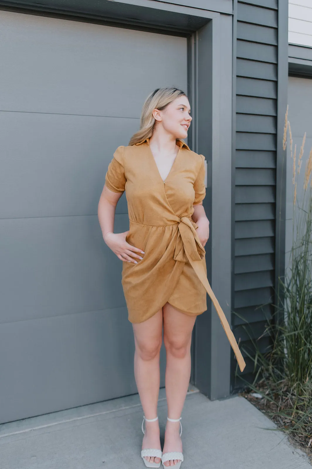 The Alison Dress - Camel