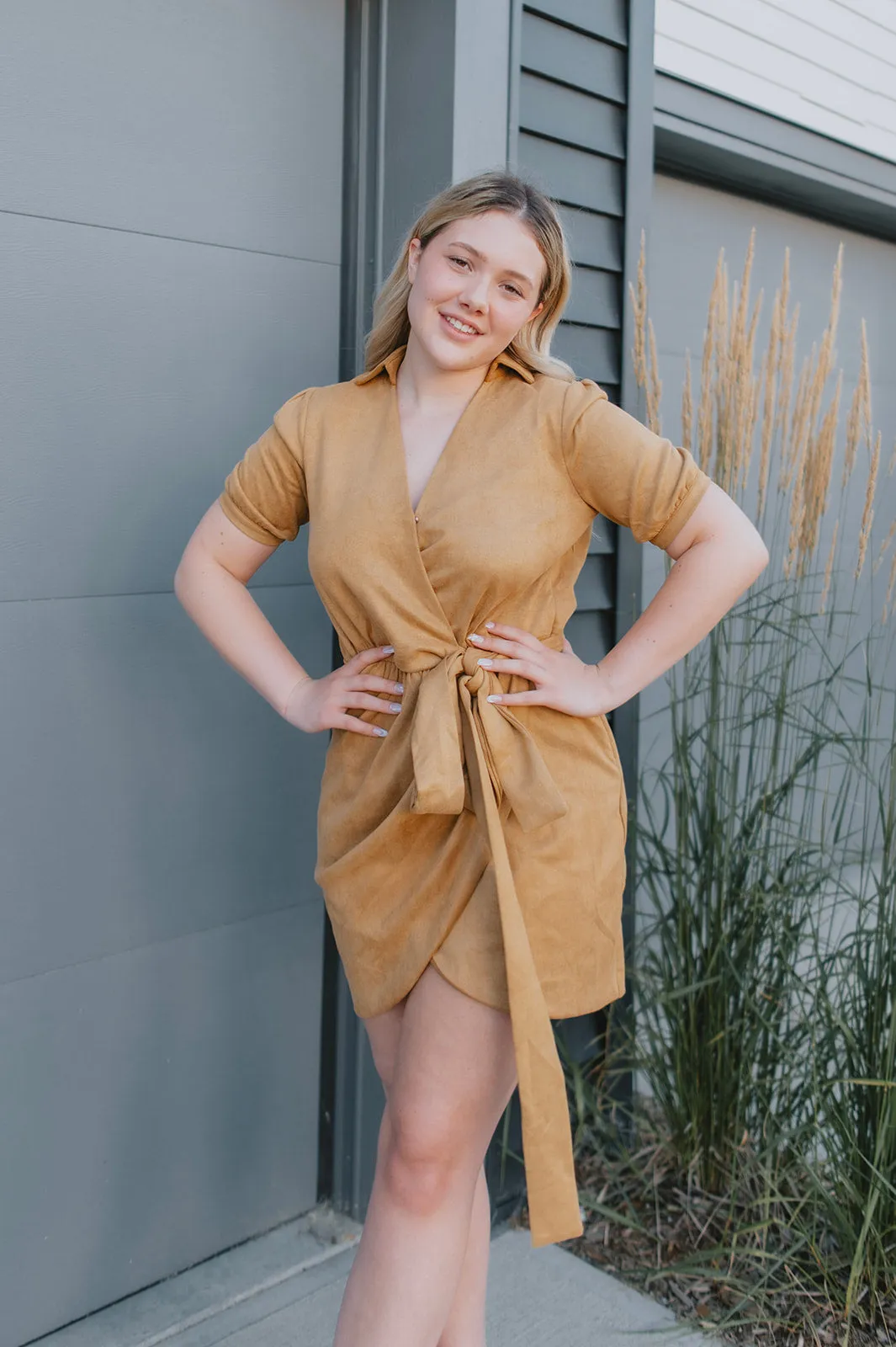 The Alison Dress - Camel