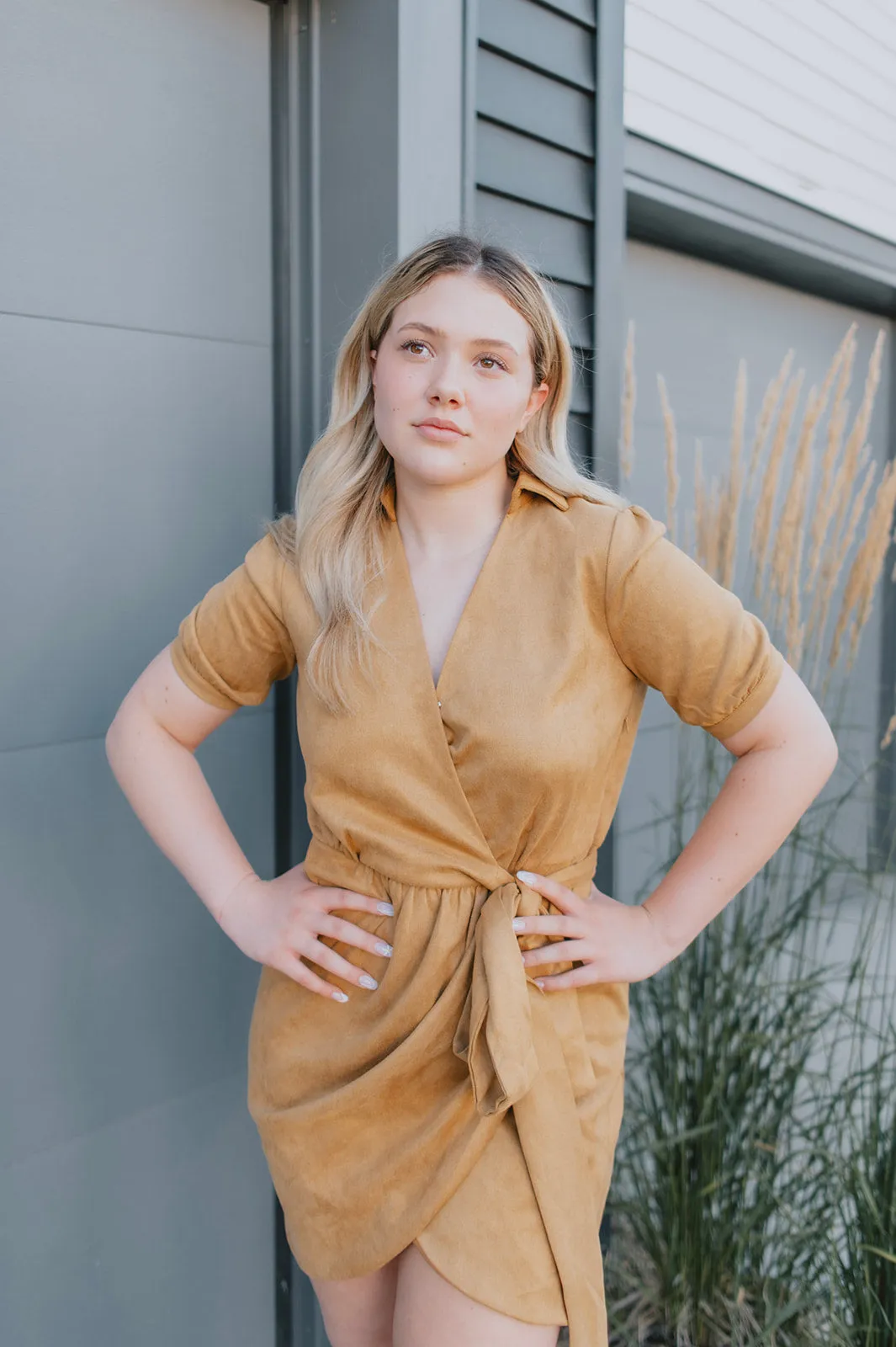 The Alison Dress - Camel