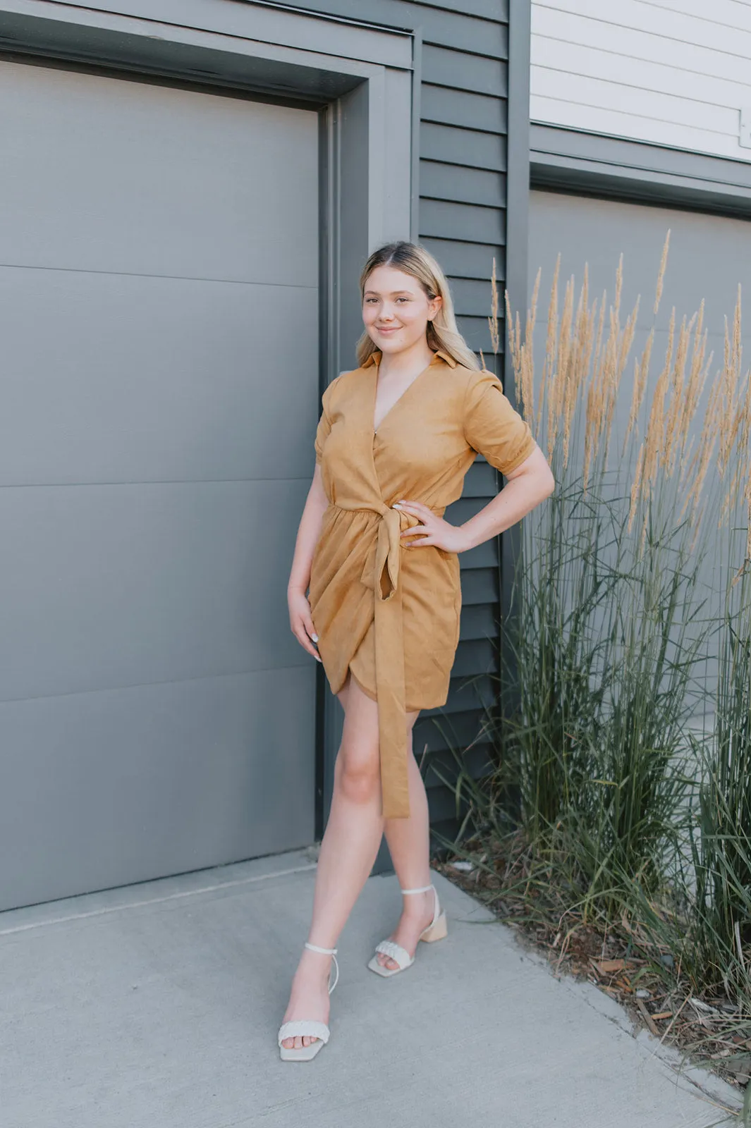 The Alison Dress - Camel