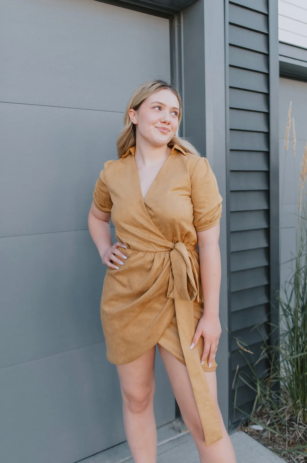 The Alison Dress - Camel