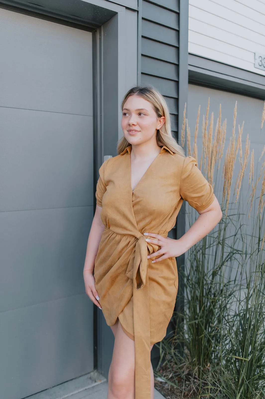 The Alison Dress - Camel