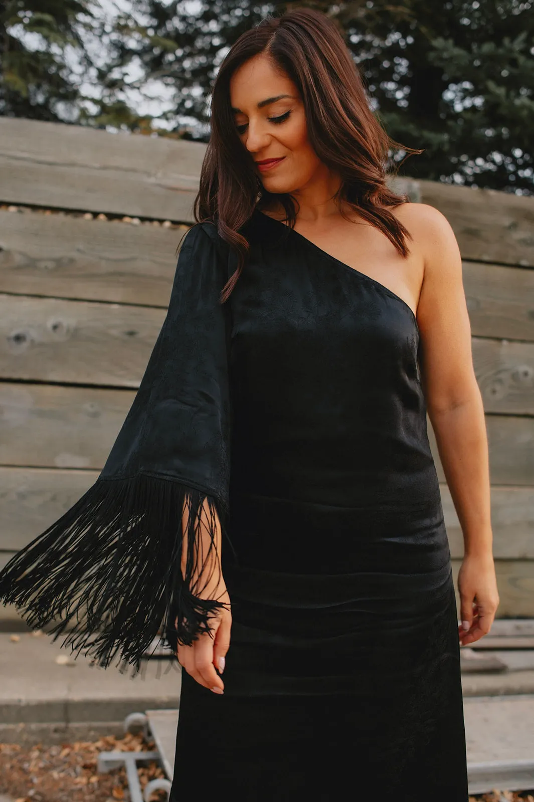 The Elena Fringe Dress by FRNCH