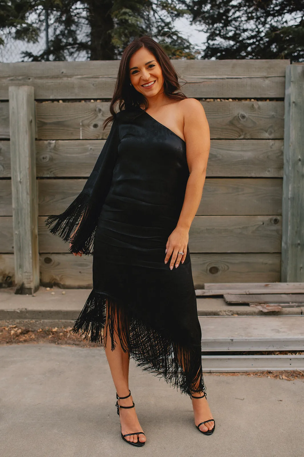 The Elena Fringe Dress by FRNCH