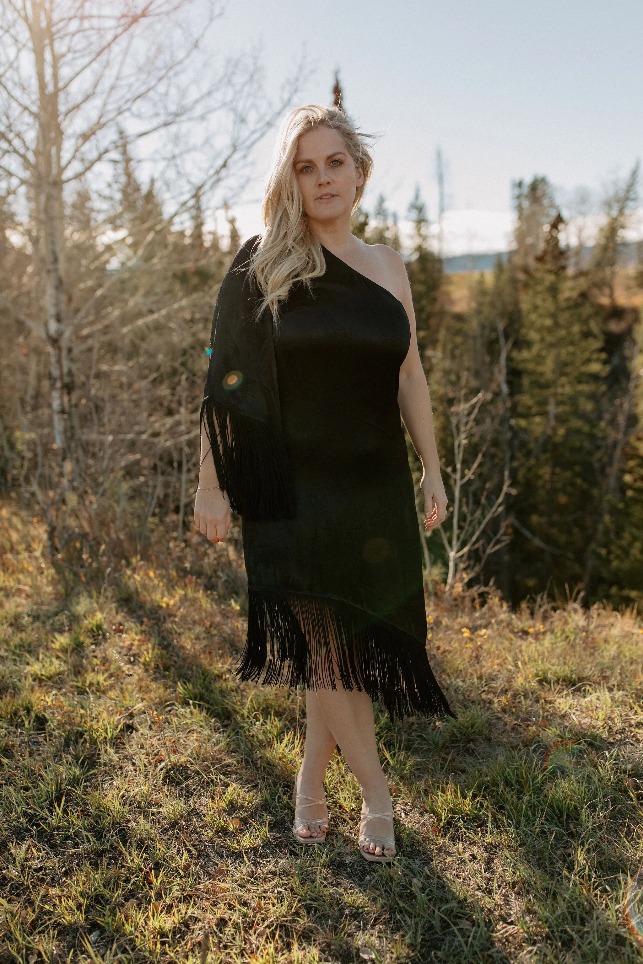 The Elena Fringe Dress by FRNCH