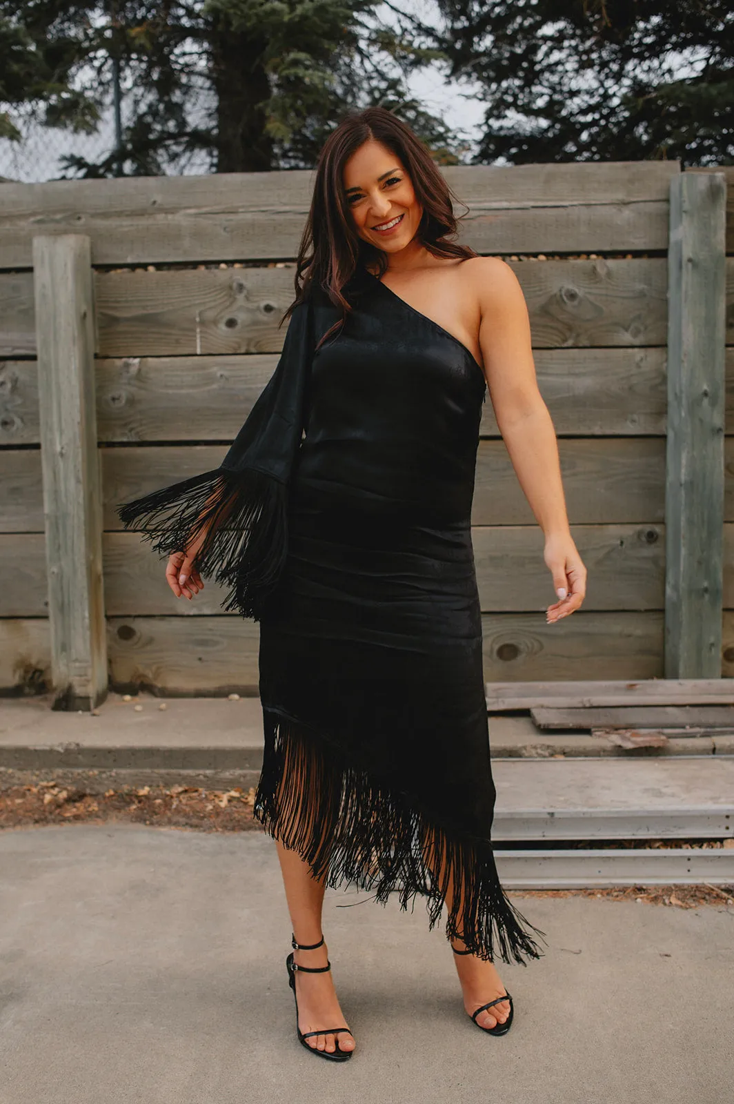 The Elena Fringe Dress by FRNCH