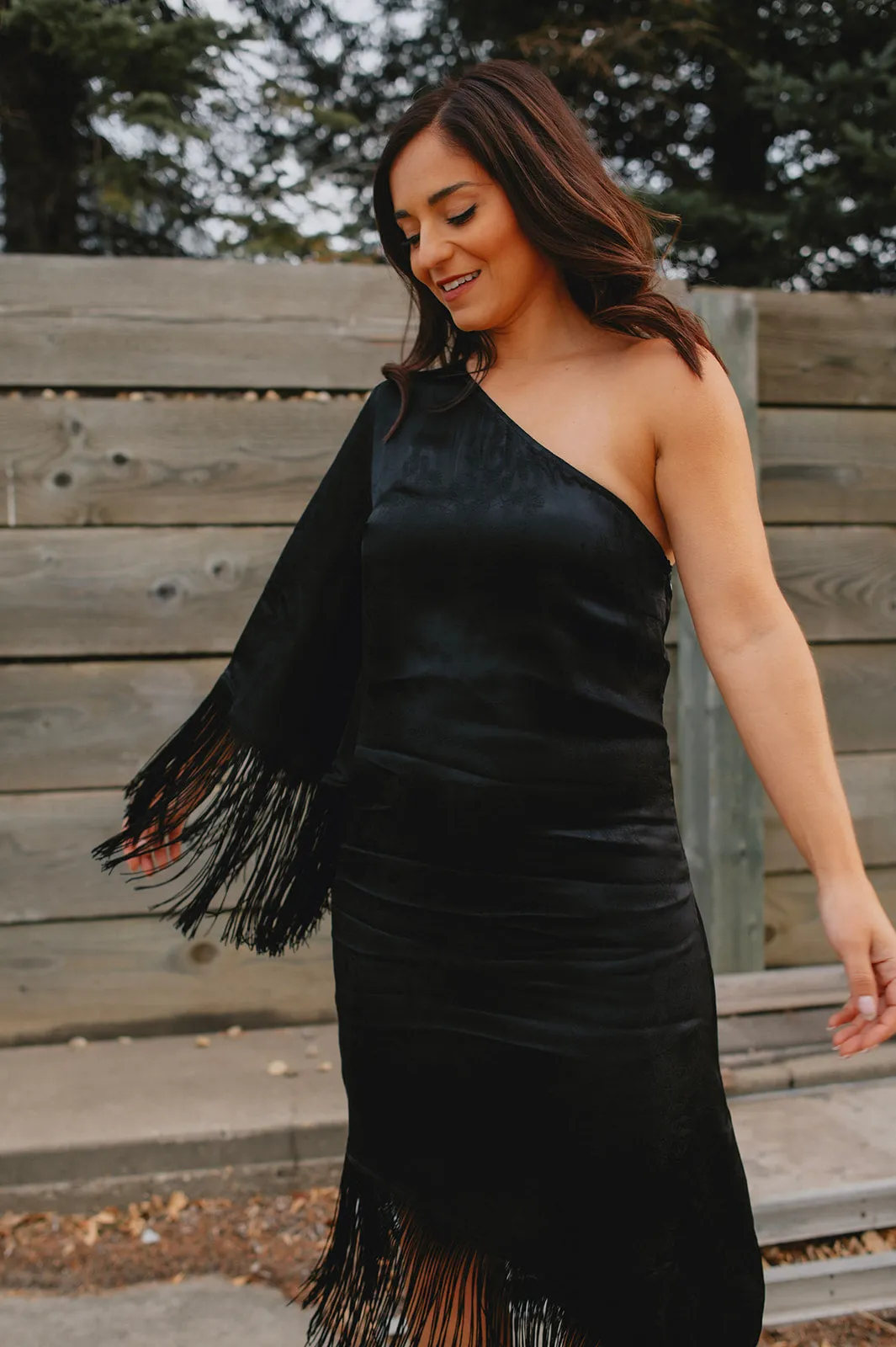 The Elena Fringe Dress by FRNCH