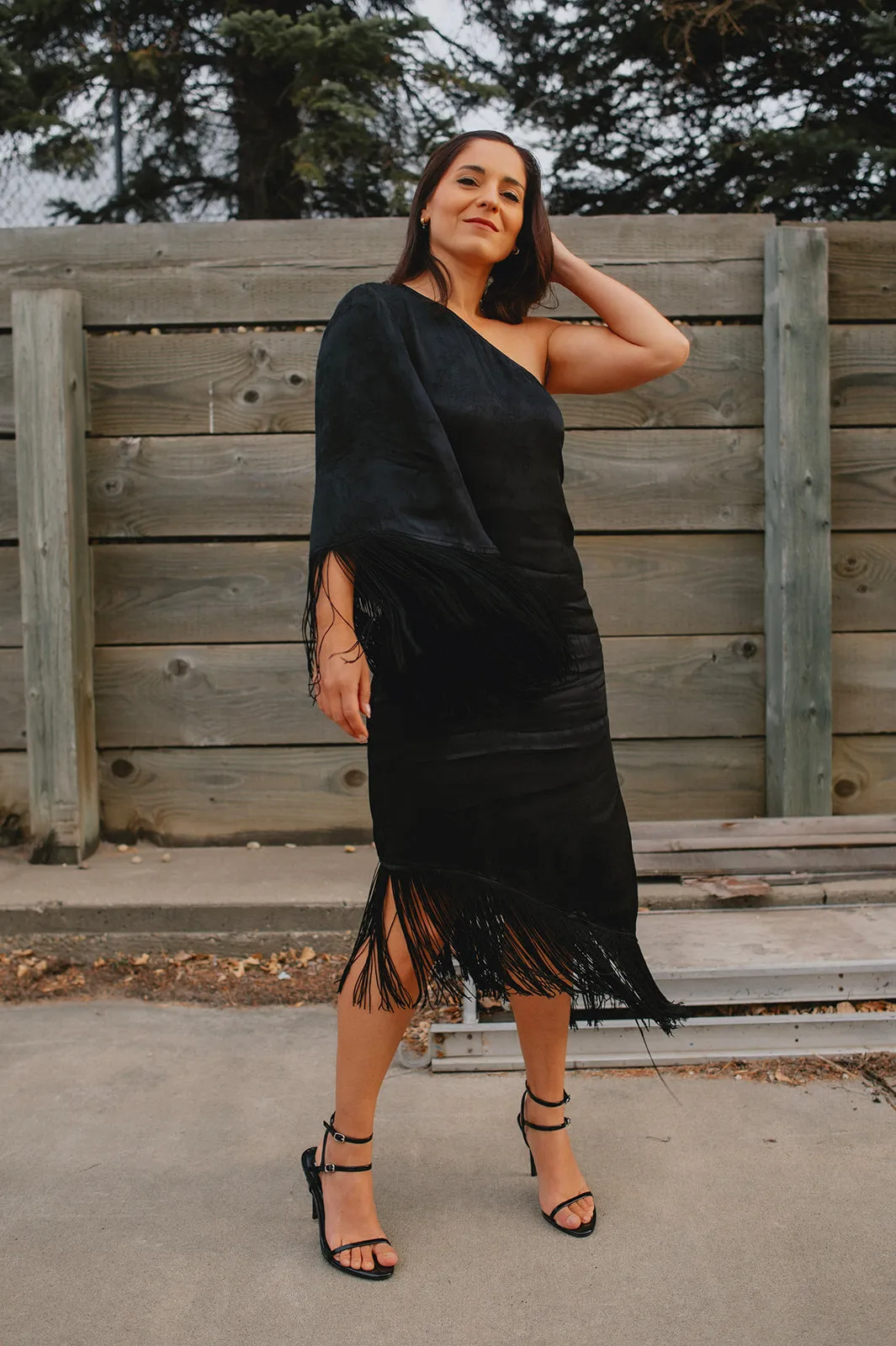 The Elena Fringe Dress by FRNCH