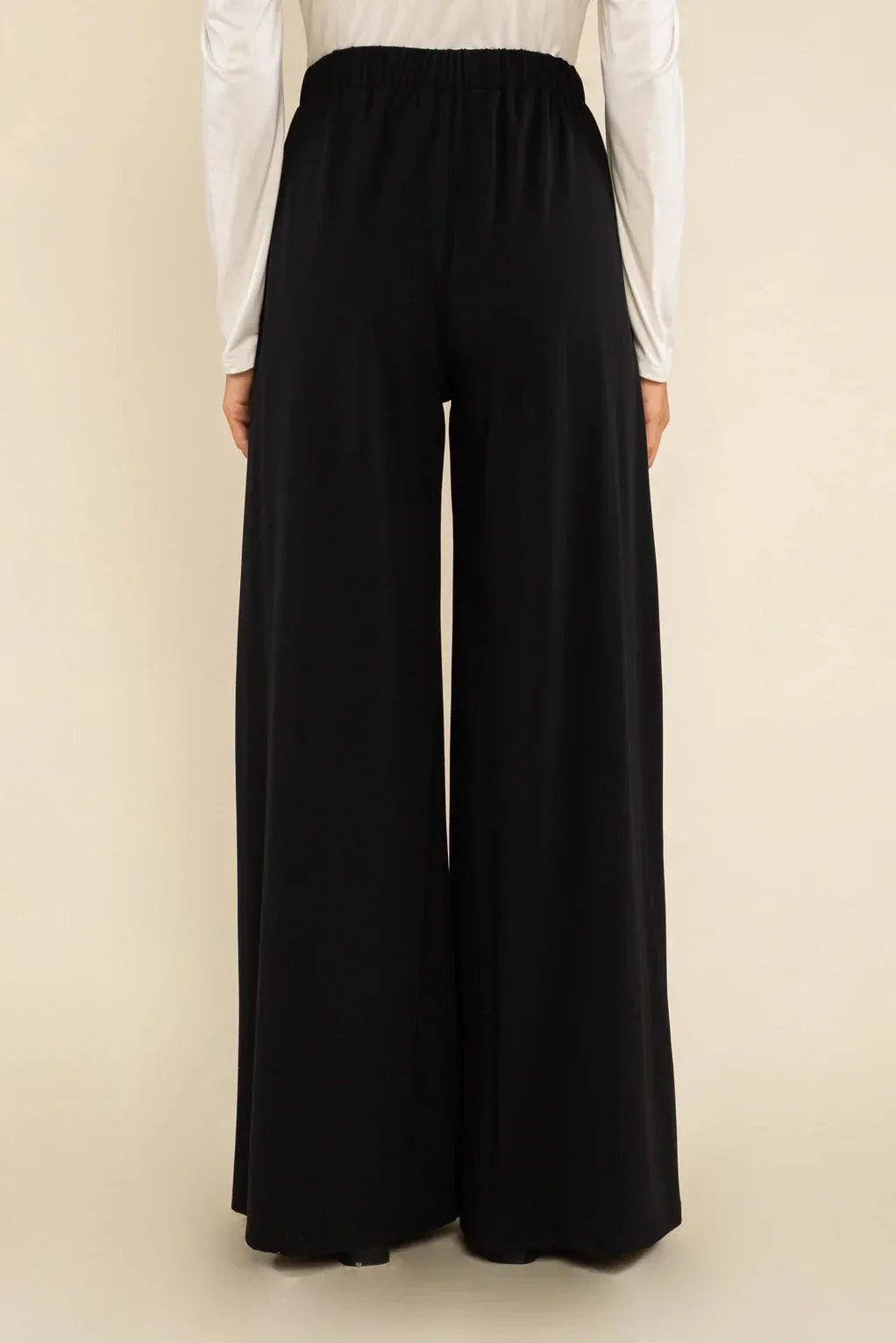 The Georgia Wide Leg Pant by NLT - Black