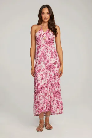 The Lilia Maxi Dress by Saltwater Luxe - Prism Pink