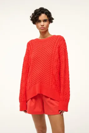 TRACY SWEATER | RED ROSE