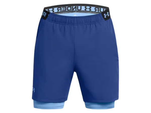 Under Armour Mens Vanish Woven 2in1 Shorts (Blue)