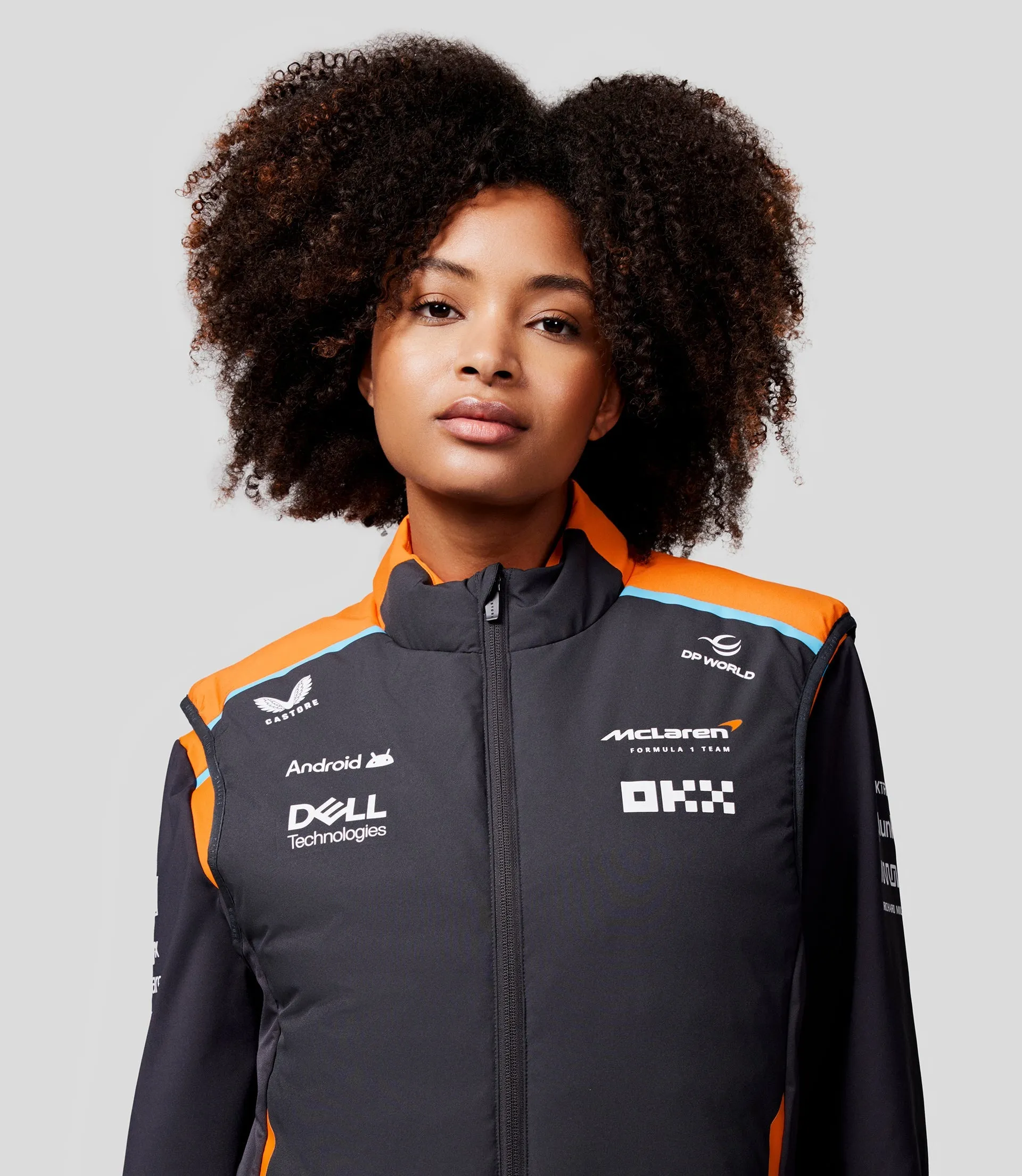 Unisex McLaren Official Teamwear Hybrid Gilet Formula 1