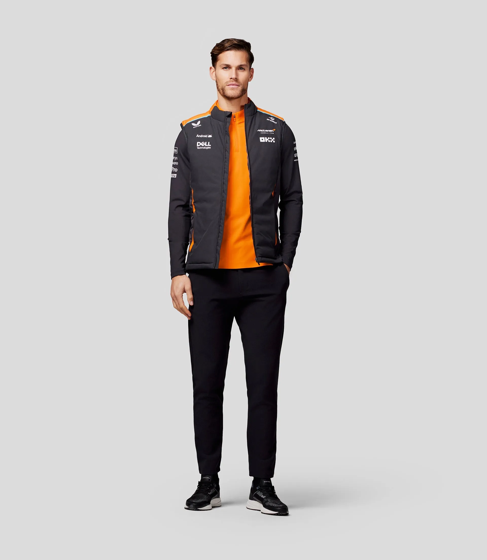 Unisex McLaren Official Teamwear Hybrid Gilet Formula 1