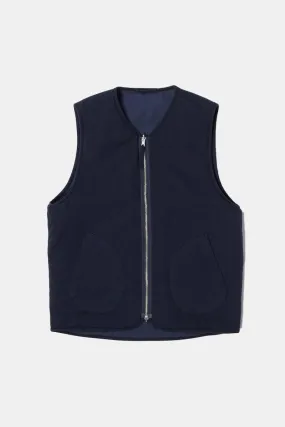 Universal Works Insulated Hangout Gilet (Navy)