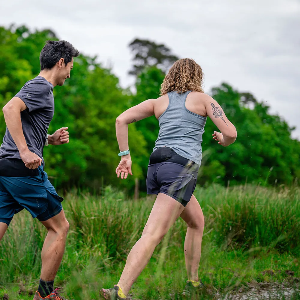 Womens Tern 2-In-1 Trail Shorts (Graphite)