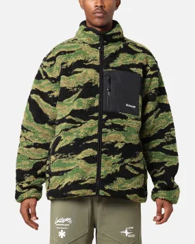 X-Large Reversible Sherpa Jacket Black/Camo